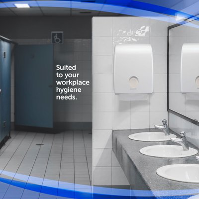 Handdoekdispenser Kimberly Clark Aquarius i-vouw wit 6945
