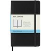 Carnet Moleskine Pocket 90x140mm pointillé couverture souple noir Photo