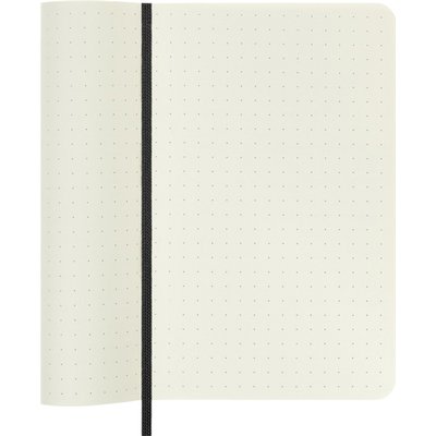 Carnet Moleskine Pocket 90x140mm pointillé couverture souple noir