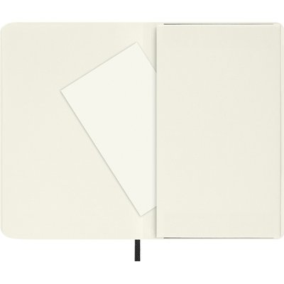 Carnet Moleskine Pocket 90x140mm pointillé couverture souple noir