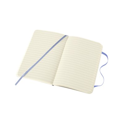 Notitieboek Moleskine pocket 90x140mm lijn soft cover hydrangea blue