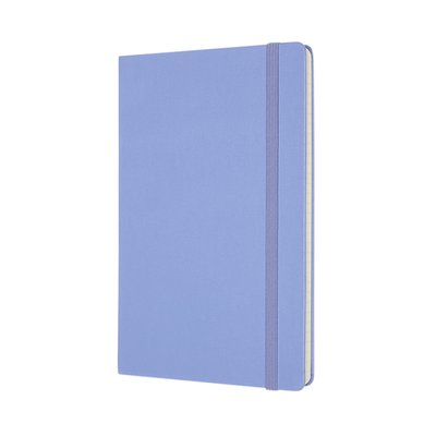 Notitieboek Moleskine large 130x210mm lijn hard cover hydrangea blue