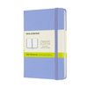 Notitieboek Moleskine pocket 90x140mm blanco hard cover hydrangea blue foto