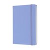 Notitieboek Moleskine pocket 90x140mm blanco hard cover hydrangea blue foto