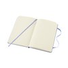 Notitieboek Moleskine pocket 90x140mm blanco hard cover hydrangea blue foto
