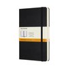 Carnet Moleskine Expanded Large 130x210mm ligné couverture rigide noir Photo