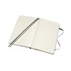 Carnet Moleskine Expanded Large 130x210mm ligné couverture rigide noir Photo