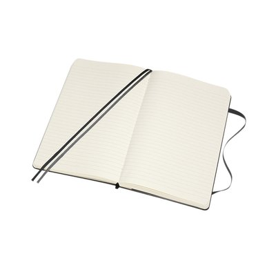 Carnet Moleskine Expanded Large 130x210mm ligné couverture rigide noir
