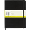 Carnet Moleskine XL 190x250mm carreau 5x5 couverture rigide noire Photo