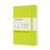 Carnet Moleskine Pocket 90x140mm uni couverture rigide vert citron