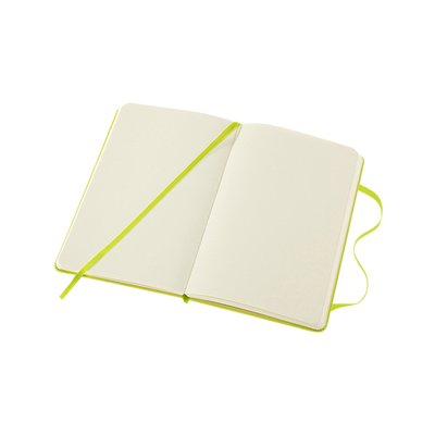 Carnet Moleskine Pocket 90x140mm uni couverture rigide vert citron