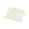 Carnet Moleskine large 130x210mm ligné couverture rigide vert citron Photo