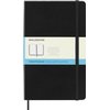 Carnet Moleskine large 130x210mm pointillé couverture rigide noir Photo