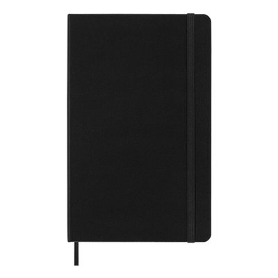 Carnet Moleskine large 130x210mm pointillé couverture rigide noir