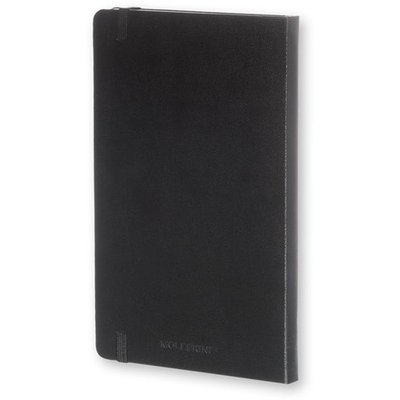 Carnet Moleskine large 130x210mm pointillé couverture rigide noir
