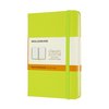 Carnet Moleskine Pocket 90x140mm ligné couverture rigide vert citron Photo