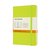 Carnet Moleskine Pocket 90x140mm ligné couverture rigide vert citron