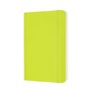 Notitieboek Moleskine pocket 90x140mm blanco soft cover lemon green foto