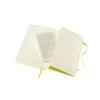 Notitieboek Moleskine pocket 90x140mm blanco soft cover lemon green foto