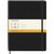 Carnet Moleskine XL 190x250mm ligné couverture rigide noir