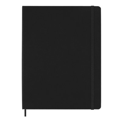 Carnet Moleskine XL 190x250mm ligné couverture rigide noir