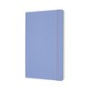 Notitieboek Moleskine large 130x210mm lijn soft cover hydrangea blue foto