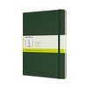 Carnet Moleskine XL 190x250mm uni couverture rigide vert myrte Photo
