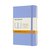 Notitieboek Moleskine pocket 90x140mm lijn hard cover hydrangea blue