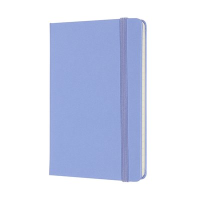 Notitieboek Moleskine pocket 90x140mm lijn hard cover hydrangea blue