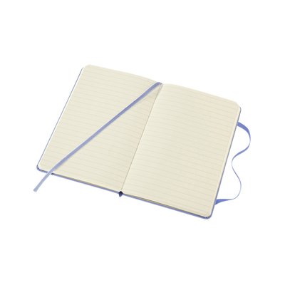 Notitieboek Moleskine pocket 90x140mm lijn hard cover hydrangea blue