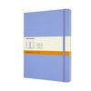 Notitieboek Moleskine XL 190x250mm lijn hard cover hydrangea blue foto