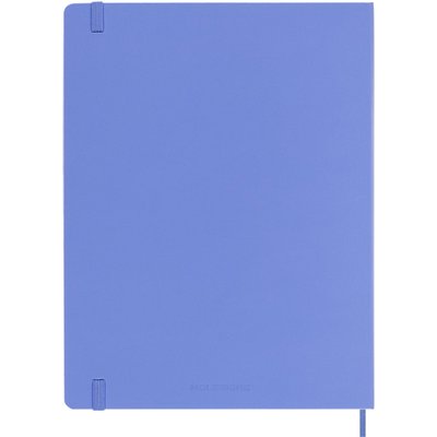 Notitieboek Moleskine XL 190x250mm lijn hard cover hydrangea blue