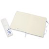 Notitieboek Moleskine XL 190x250mm lijn hard cover hydrangea blue foto