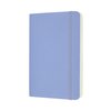 Notitieboek Moleskine pocket 90x140mm blanco soft cover hydrangea blue foto