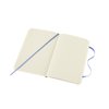 Notitieboek Moleskine pocket 90x140mm blanco soft cover hydrangea blue foto
