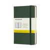 Carnet Moleskine Pocket 90x140mm carreau 5x5mm couverture rigide vert myrte Photo