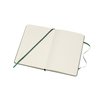 Carnet Moleskine Pocket 90x140mm carreau 5x5mm couverture rigide vert myrte Photo