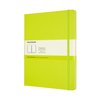 Carnet Moleskine XL 190x250mm uni couverture rigide vert citron Photo
