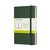 Carnet Moleskine Pocket 90x140mm uni couverture rigide vert myrte