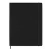 Notitieboek Moleskine XL 190x250mm blanco hard cover zwart foto