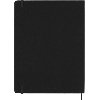 Notitieboek Moleskine XL 190x250mm blanco hard cover zwart foto