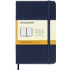 Carnet Moleskine Pocket 90x140mm ligné couverture rigide bleu saphir Photo