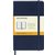 Carnet Moleskine Pocket 90x140mm ligné couverture rigide bleu saphir