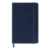 Carnet Moleskine Pocket 90x140mm ligné couverture rigide bleu saphir Photo