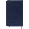 Carnet Moleskine Pocket 90x140mm ligné couverture rigide bleu saphir Photo
