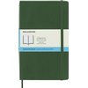 Carnet Moleskine large 130x210mm pointillé couverture souple vert myrte Photo