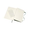 Carnet Moleskine large 130x210mm pointillé couverture souple vert myrte Photo
