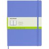 Notitieboek Moleskine XL 190x250mm blanco hard cover hydrangea blue foto