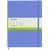 Notitieboek Moleskine XL 190x250mm blanco hard cover hydrangea blue