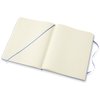 Notitieboek Moleskine XL 190x250mm blanco hard cover hydrangea blue foto